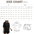 thumbnail image 2 of SUNBS 2 Piece Lounge Set for Women Matching Sets Oversized Top and Shorts Sweatsuit Travel Airport Outfit, 2 of 9