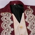 thumbnail image 3 of Mens Mens Big And Tall Coats Long Steampunks Men S Coat Winter Embroidered Vintage Tailcoat Jacket Gothic Princes Men's Jackets for Fall And Winter Victorians Mens Winter Coats Tall Tuxedo, 3 of 7