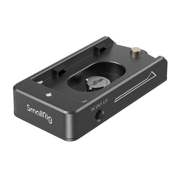 Placa adaptadora de batería SMALLRIG NP-F Lite para Sony con 12 V/7,4 V