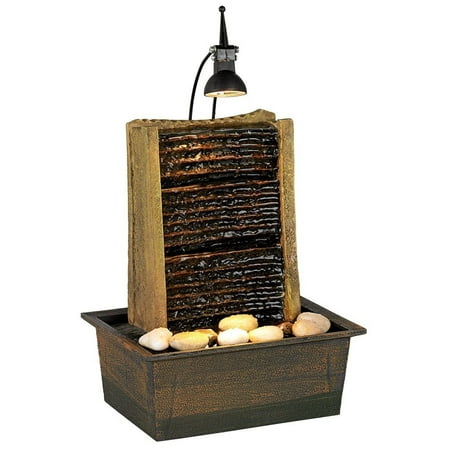 John Timberland Water Ripple 17 1 4 High Lighted Table Fountain Organic Modern 10 1 4 High Lighted Table Fountain By John Timberland