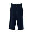 thumbnail image 2 of Aayomet Sweat Pants For Womens Womens Sweatpants - Womens French Terry Jogger Sweats,Navy S, 2 of 5