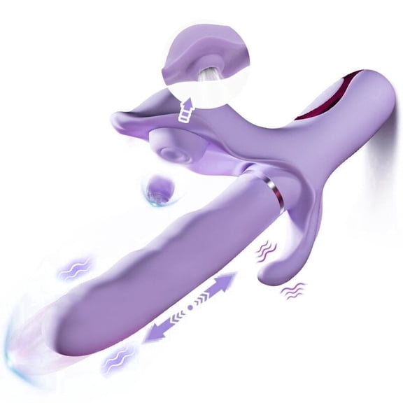 5-in-1 Sex Toys for Women Suction Vibrators and Adult Sex Toys Obgado Rabbit Vibrator with 10 & Telescoping & Patting & Vibrating, Anal Stimulator