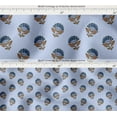 thumbnail image 4 of Outdoor Waterproof Taffeta Fabric By 5 Yard - Soimoi Block Pattern Blue | UV Resistant | Ideal for Cushion Covers, Raincoats, Shower Curtains & More | 56" Width, 4 of 7