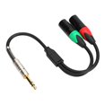 thumbnail image 1 of Cable de audio M NikouMX Cable de conexión de audio de cobre puro 0,3 M 24 AWG macho Maleto XLR, 1 of 8