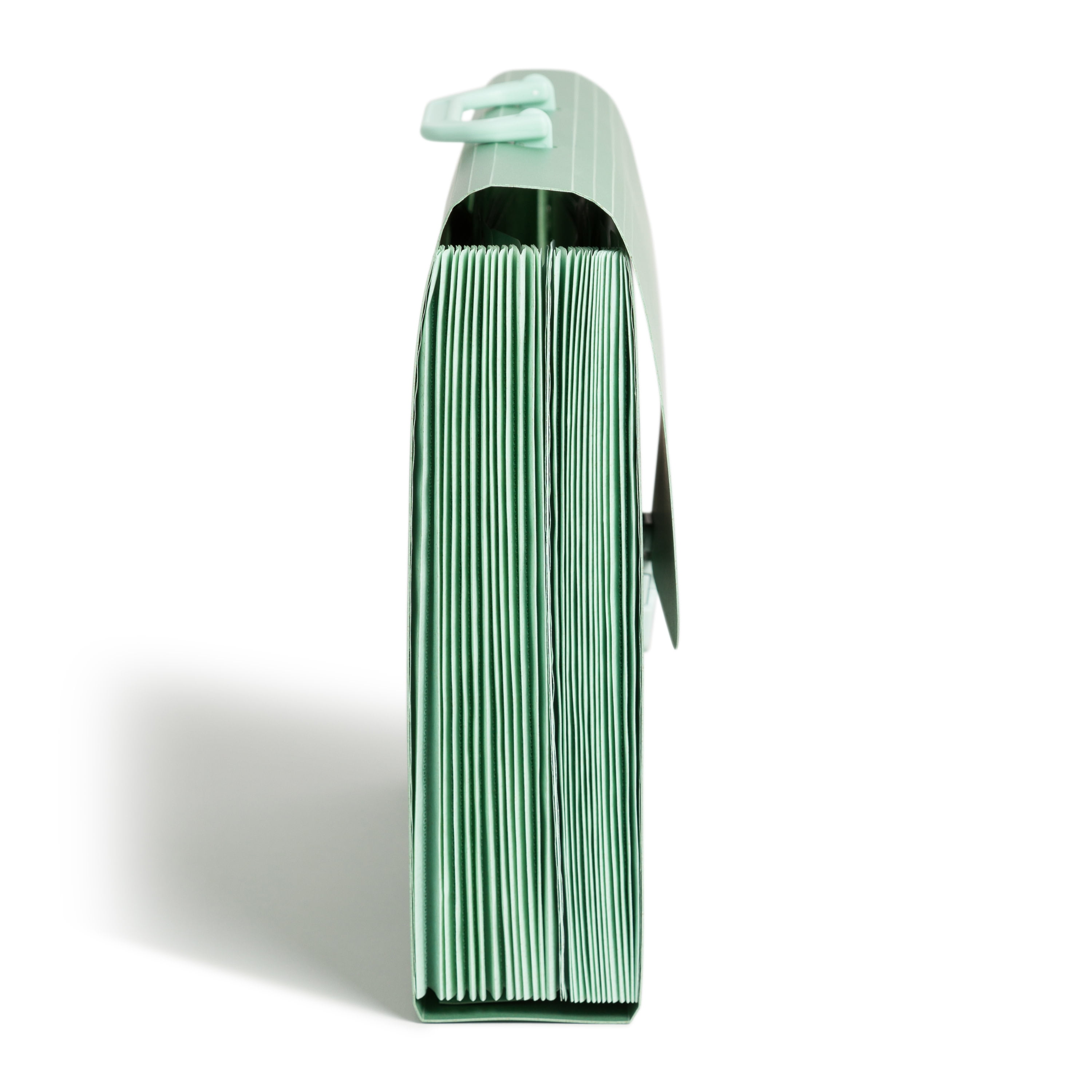 (2 pack) U Brands U-Eco Expanding Accordion File Folder, 26 Pockets, Green and Mint, Letter Size, 1 Count