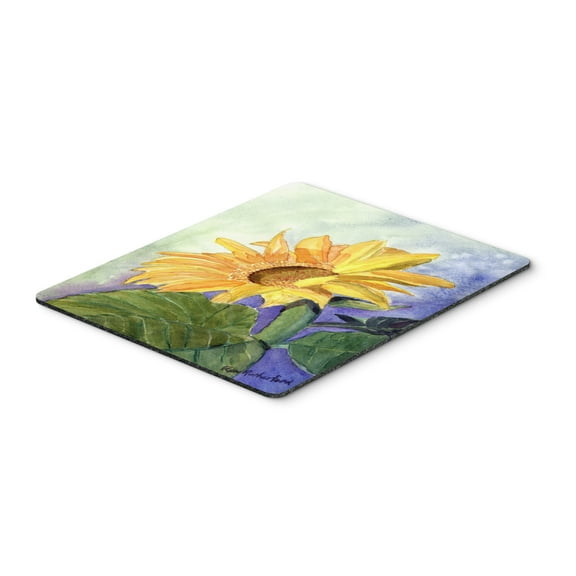 "Flower - Sunflower Mouse Pad Hot Pad or Trivet"