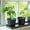 Green, variant on 100-Piece Plastic Plant Labels, Waterproof Garden Markers, Colorful Reusable Tags, Gardening Accessories, Seedling Markers, for Flower Pots Vegetables Herbs 3.9"-White