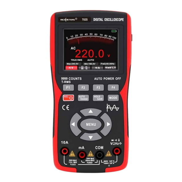 Multimeters,Lcd Oscillometer 2-in-1 Oscillometer 2-in-1 Universal Meter Scope Meter Scope Meter 9999 Handheld Lcd Oscillometer 9999 10mhz 48msa/s Universal Meter Scope 10mhz 48msa/s Channel
