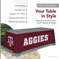 thumbnail image 4 of Maroon Texas A&M Aggies 6' Silver Table Cloth, 4 of 5