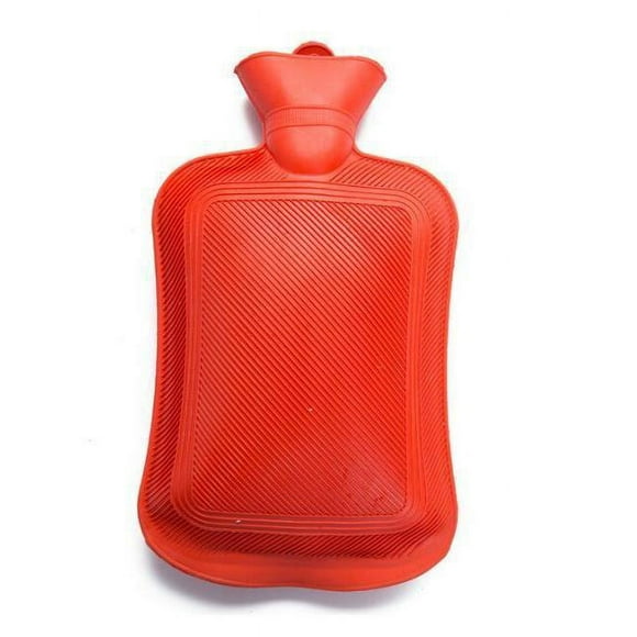 Hot Water Bottle, Classic Rubber Hot Water Bottle, 500/1000/1750/2000ml Portable Rubber Winter Hot Water Bottle Bag Hand Warmer for Hot Compress, Heat Therapy 1750ml