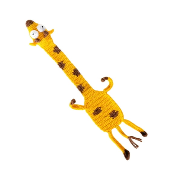 BELOWSYALER Crochet Bookmarks Cartoon Animal Bookmarks Book Page Holder Book Page Divider Appreciation for Teacher Reader