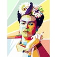thumbnail image 1 of Frida Kahlo Pop VII - CANVAS or PRINT WALL ART, 1 of 1