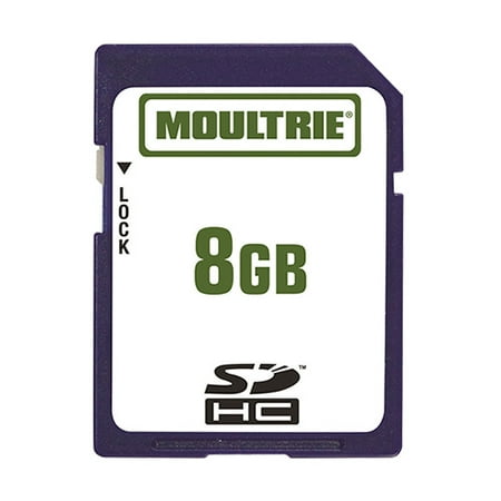 Moultrie 8GB SD Memory Card MFHP12541 Store Data Without Losing Quality - (Best Quality Sd Card)