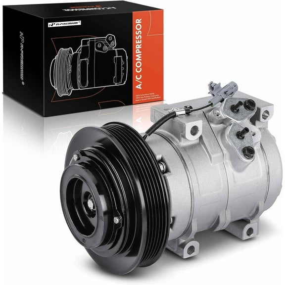 A-Premium A/C Compressor with Clutch Replacement Part Compatible with Specific Toyota Models