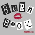 thumbnail image 2 of Men's Mean Girls Burn Book Graphic Tee Silver Medium, 2 of 4