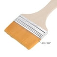 thumbnail image 3 of Unique Bargains 3' Width Small Paint Brush Natural Bristle with Wood Handle Painting Tool 5 Packs, 3 of 5