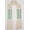 Off White, variant on Striped Vines Kitchen Towel Boa / Scarf by Penny's Needful Things (Towel Color: White) (Blue)