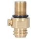 thumbnail image 3 of Adaptador de Válvula de pasador de latón Sincero para tanque de CO2 M18x1,5, 3 of 10