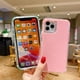 thumbnail image 4 of Funda De Teléfono A Prueba De Golpes De Color Sólido 3 En 1 Para iPhone 12 13 14 15 Promax 15Plus TPU Transparente, 4 of 4