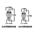 thumbnail image 7 of Novelty Lights Clear Incandescent Globe Outdoor String Lights with 25 Bulbs G30 Vintage Bulbs Brown Wire 25 Feet, 7 of 7