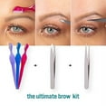 thumbnail image 2 of TRIM Complete Eyebrow Shaping Beauty Tool Bundle - For Shaping and Touching Up Eyebrows - Includes Eyebrow Shapers and Compact Slant Tip and Point Tip Tweezer Set - Easy to Use for All Eye Shapes, 2 of 6