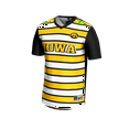 thumbnail image 2 of Unisex GameDay Greats #1 Black Iowa Hawkeyes Lightweight Soccer Fashion Jersey, 2 of 3