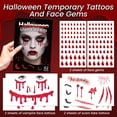 thumbnail image 2 of Tatuajes temporales Leesgel Halloween Decorations Vampire, 2 of 8