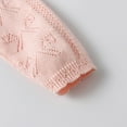 thumbnail image 6 of KAUOD Baby Girls Cardigan Sweater Bolero Shrug Toddler Kids Knit Sweater Lace 𝐔p Long Sleeve Cropped Dress Up Jacket Top, 6 of 9