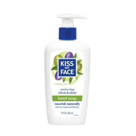 Moisture Soap Liquid-Olive & Aloe Kiss My Face 9 oz Liquid