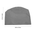 thumbnail image 2 of RENACLIPY Outdoor Round Table Cover Grey for Cooler Bars Coffee Tables with Waterproof Weather Resistance, 2 of 6