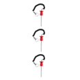 thumbnail image 2 of Maytalsory Magnetic Weight Stack Pin with Pull Parts Rope Replacement Red 10x105mm 3Set, 2 of 6