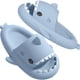 thumbnail image 4 of Chanclas Con Patrón De Tiburón Antideslizantes Ligeras De Secado Rápido Para Hombres Para Interiores Y Exteriores, Playa, Ducha, Casa, 4 of 4