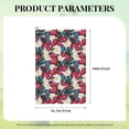 thumbnail image 4 of Kdxio Beautiful Flower Pattern Golf Towel (24" X 16") with Carabiner Clip - The Convenient Golf Cleaning Towel, 4 of 8