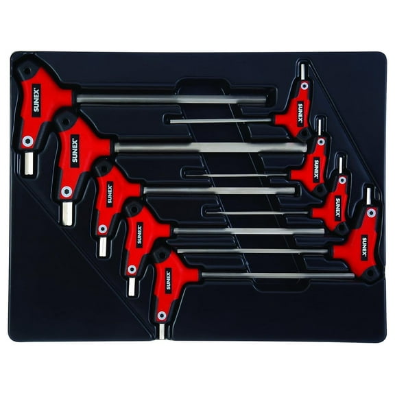 Sunex 9859 T-Handle - SAE - Hex Key Set (9 Piece)