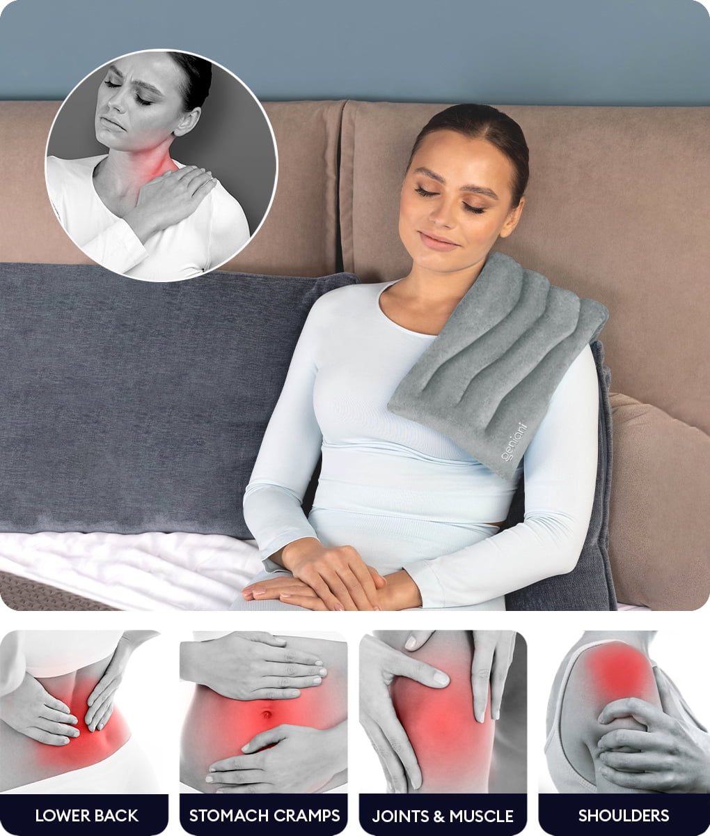 Buy GENIANI Microwavable Heating Pads for Cramps 8x17, Cordless
