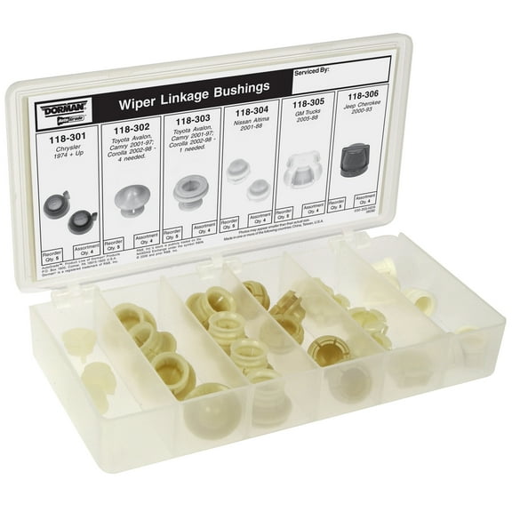 Dorman 030-203 Automotive Maintenance Tech Trays - Wiper Linkage Bushings  (Pack of 24)