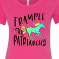 thumbnail image 4 of Inktastic Women's Rights Trample the Patriarchy Women's T-Shirt, 4 of 5