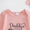 thumbnail image 4 of Hessimy Summer Baby Girls Clothes Floral Short Sleeve Romper Dress Tutu Bodysuit Doll Collar Jumpsuit One Piece Outfit(Pink, 4 of 7