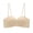 Beige, variant on EliteGoogv Front Closure Bras For Women Wireless Bras For Women Seamless Bras For Women On Non Small Bust Womens Bras Everyday Bras For Women White S