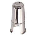 thumbnail image 2 of Reemplazo de boquilla de saxofón alto / tenor / soprano con acabado dorado / plateado Plata soprano Yuyangstore Tapa de boquilla de saxofón, 2 of 8