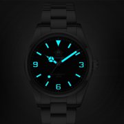 ADDIESDIVE Mens Automatic Watch, Sapphire Crystal NH35 Movement, 100m Waterproof Dive Watch, Luminous