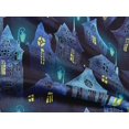 thumbnail image 4 of oneOone Rayon Medium Blue Fabric Halloween Sewing Craft Projects Fabric Prints By Yard 56 Inch Wide, 4 of 6