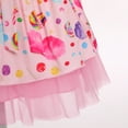 thumbnail image 4 of IBTOM CASTLE Toddler Girls Birthday Dress Cow Strawberry Shiny Confetti Tulle Princess Party Dresses for Cake Smash Photo Shoot 12-18 Months Pink Candy, 4 of 8