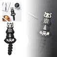 thumbnail image 1 of Hbdhejl 3D Printed Skeleton Cat Keychain Cute Unique Halloween Themed For Cat Lovers, 1 of 6