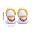 thumbnail image 3 of 2 Pcs Resin Cartoon Home  Decoration Rabbit Aroma Vent Clip Car Interior Accessories Aromatherapy Stone Perfume Diffusion Air Freshener Ornament 2PCS A, 3 of 8