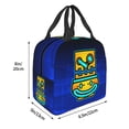 thumbnail image 4 of Geometry Dash Lunch Bag, Insulated Lunch Box Large Capacity Reusable Insulated Cooler Lunch Totes Bag For Work Office School Camping Travel Picnic, 4 of 7