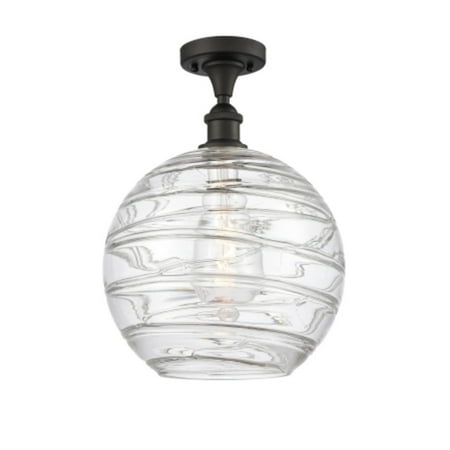 

Innovations Lighting 516 Large Deco Swirl Large Deco Swirl 10 Wide Semi-Flush Ceiling