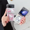 thumbnail image 2 of Sanrio-funda de teléfono Hello kitty Pochacco para Samsung Galaxy Z Flip 5, 4, 5G, ZFlip5, ZFlip4, ZFlip3, Flip5, Flip4, Flip3, dura, PC, nueva, 2 of 5
