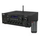 thumbnail image 1 of Amplificador Bluetooth Estéreo con Control Remoto Pyle, MP3/USB/SD/Radio FM, Sistema de Sonido HiFi 2.0 con Entradas RCA/Aux, Conectores para Micrófono y Auriculares, Control de Graves Ajustable, 1 of 6