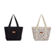 thumbnail image 1 of Bolso de hombro con estampado de fresas bolso de pana de gran capacidad para mujer color negro, 1 of 8